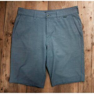Travis Mathew Mens Lightweight Gray Performance Golf Shorts 30